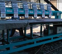 6 hd embroidery machine new condition 400 by 600