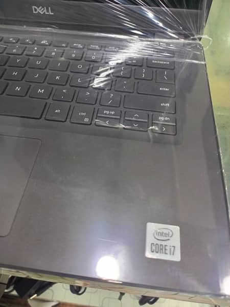 laptopDell 7410  core i. 7 10th gen  16gb  256 1