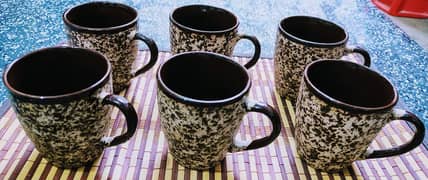 Pack Of 6 Tea Cup/ Mug Set