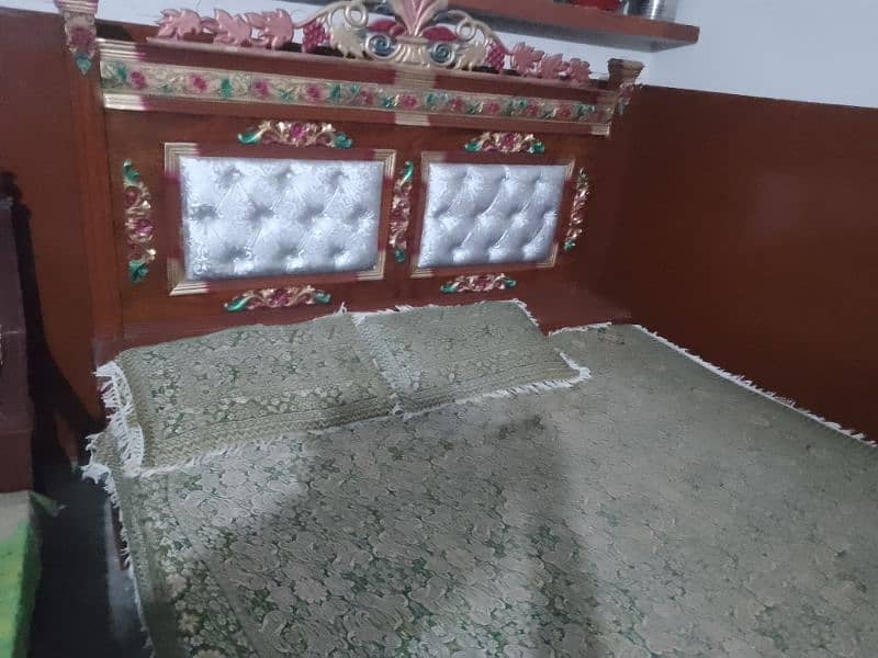 Dubble Bed With Multi Foam Bilkul New Hy 1 Month Bhi Use Nhi Hua 1