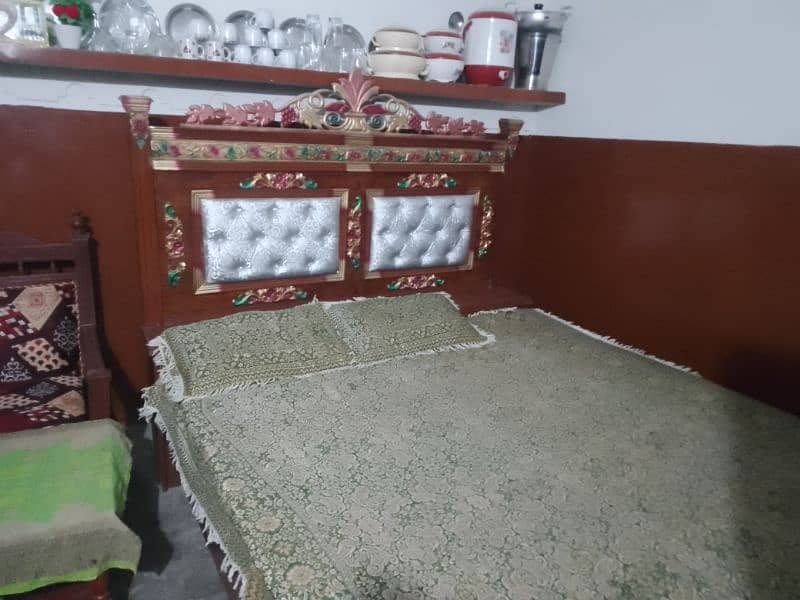 Dubble Bed With Multi Foam Bilkul New Hy 1 Month Bhi Use Nhi Hua 3