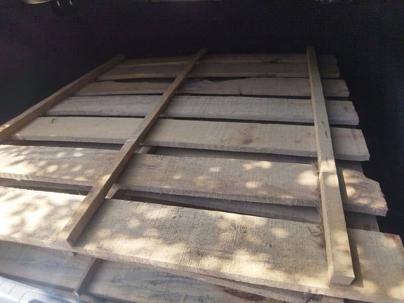 Double Bed Wood Fram 1