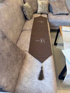 Brand New Coffee Table Runner - Brown Colour