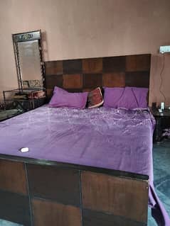 Double Bed Wooden
