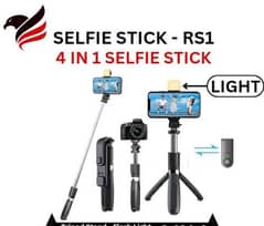 Selfie Stick 4in1