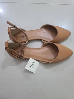 Brown flats size 10 0