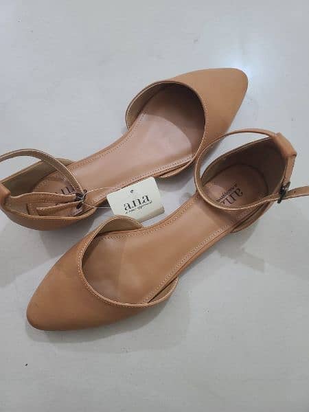 Brown flats size 10 1