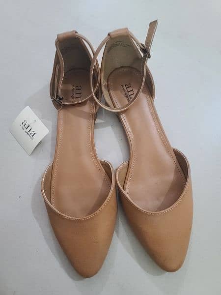 Brown flats size 10 2