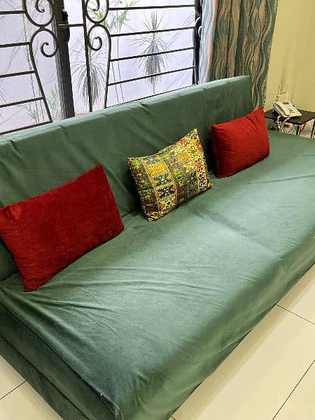 sofa set emerald green 8 seater 7