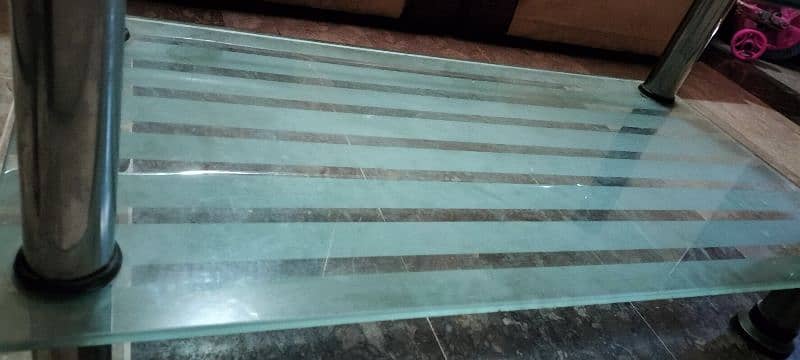 Glass center table for sale 1