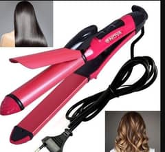 2 in 1 Hair Straightener and Curler 0