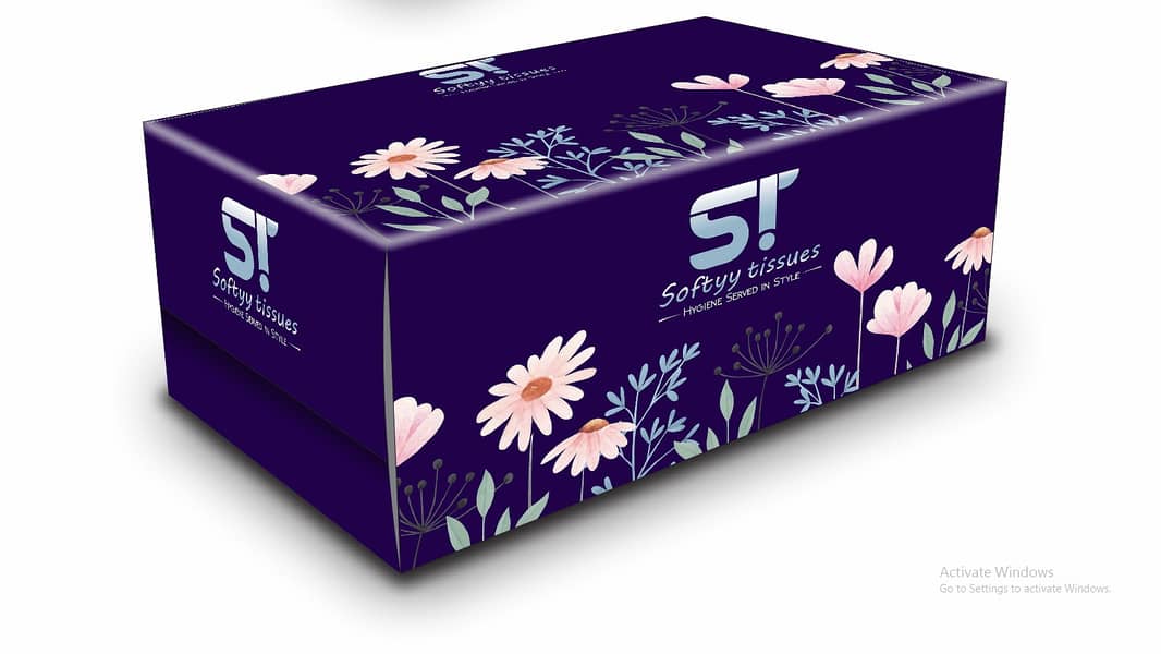 New Softyy Facial Perfume Soft & Hygiene Pop up Large TissuesBox (300) 2