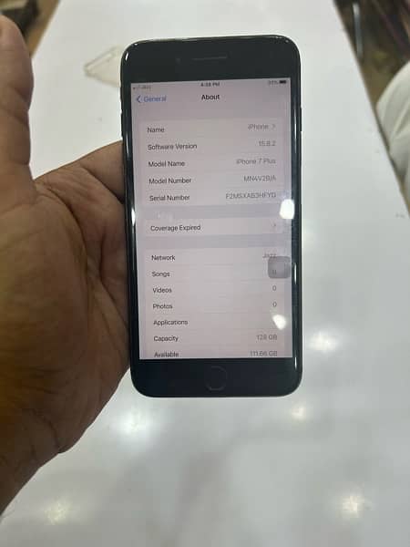 iphone 7 plus pta approved 128 gb 7