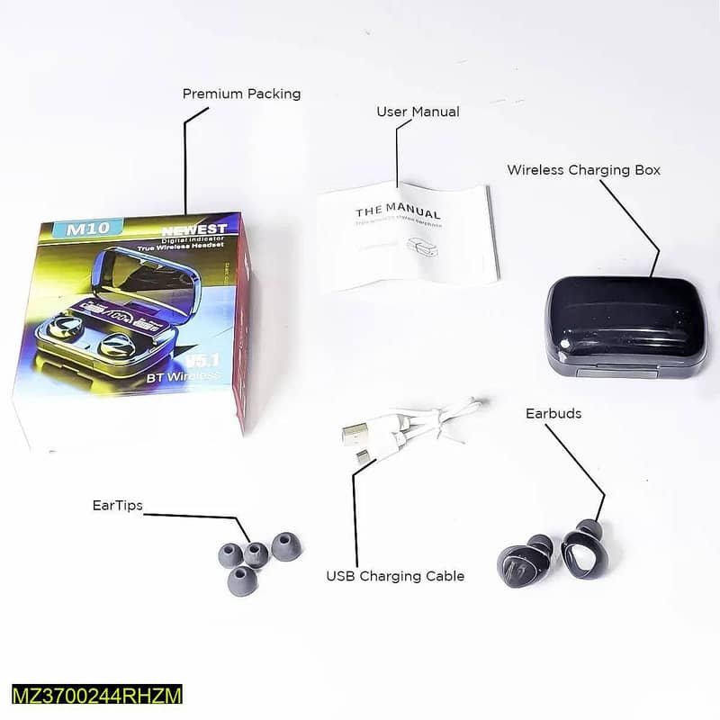 M10 Earbuds 3