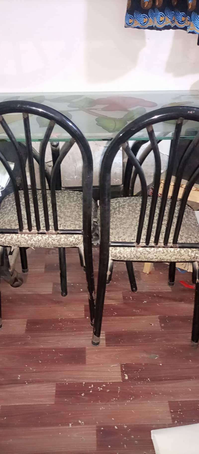 4 person dining iron road table abd chairs 2