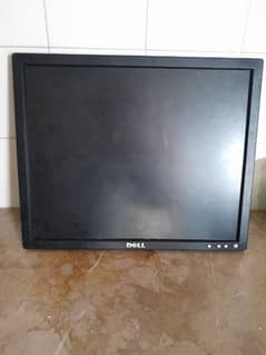 Desk top cpu and dell LCD 14 inch with stand