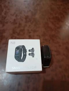 N8 2 in 1 smart watch with ear buds 0