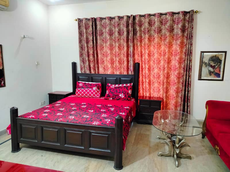 45K PER DAY ]Beautiful Brand New 1 kanal Furnished House Available For Rent 15