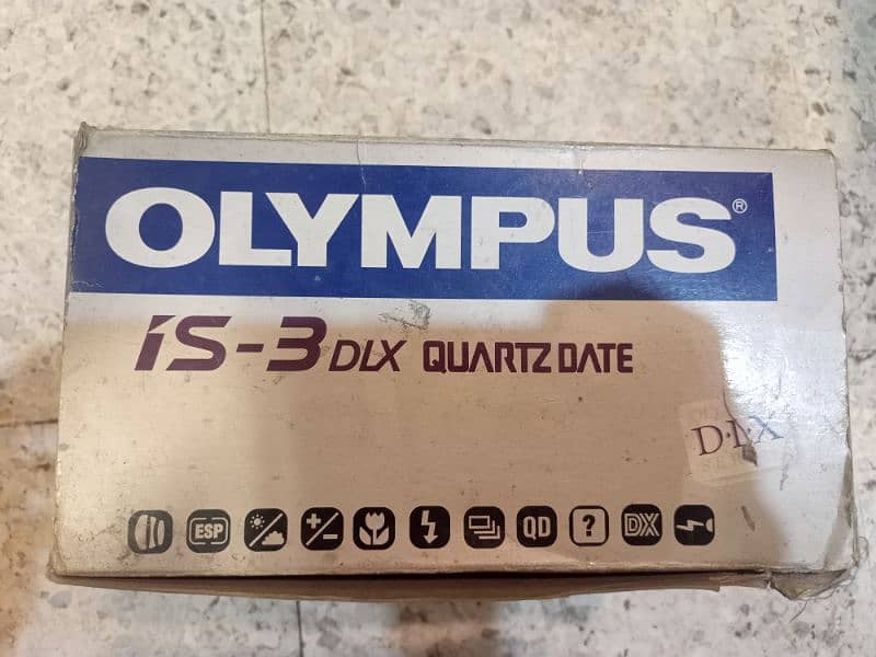 Olympus iS-3 DLX Quartzdate. Made in Japan. Box pack 11