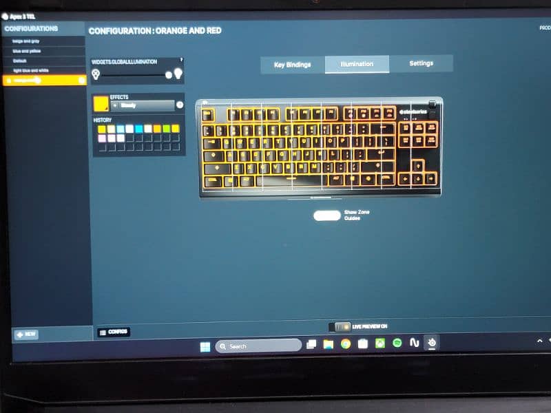 steelseries gaming keyboard tkl 2
