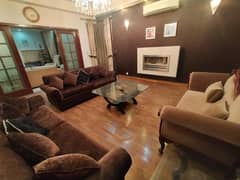 DHA Highly Fully Furnished 5 Bed Rooms House Near to Lums and Wateen Chowk