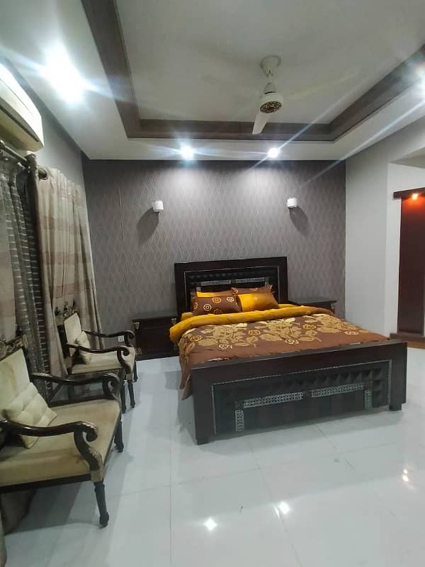 DHA Highly Fully Furnished 5 Bed Rooms House Near to Lums and Wateen Chowk 7