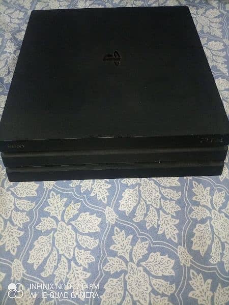 PS4 pro 1tb with 2 games 3