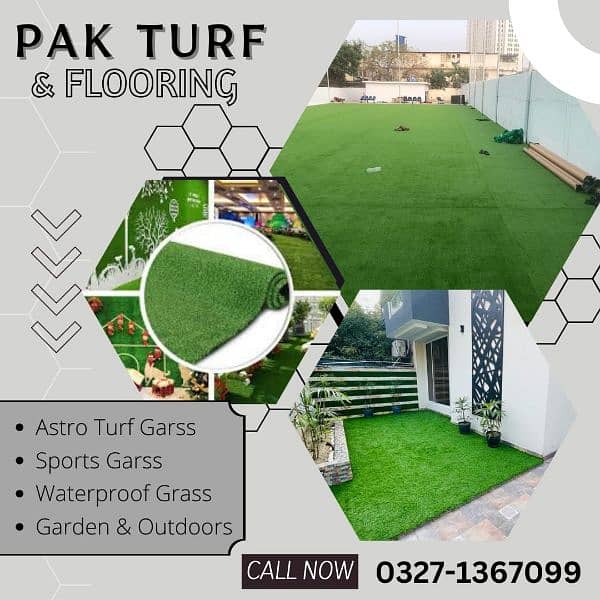 Turkish Artificial Grass - Home Grass - Indoor Green Grass Turf 0