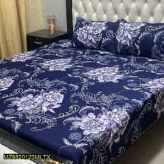blue bed sheets
