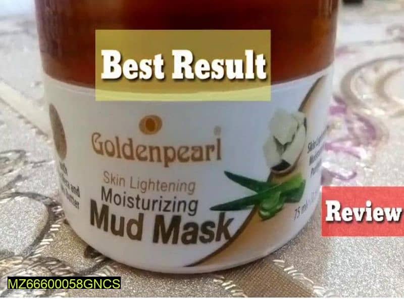 Skin lightening and moisturizing Mud Mask, 75 ml 1