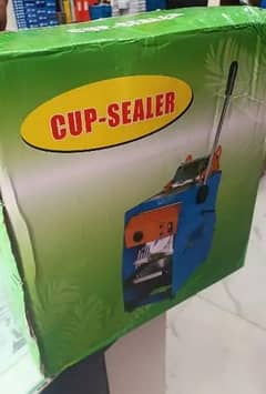 Cup sealing machine /Glass sealing Machine With All accessories