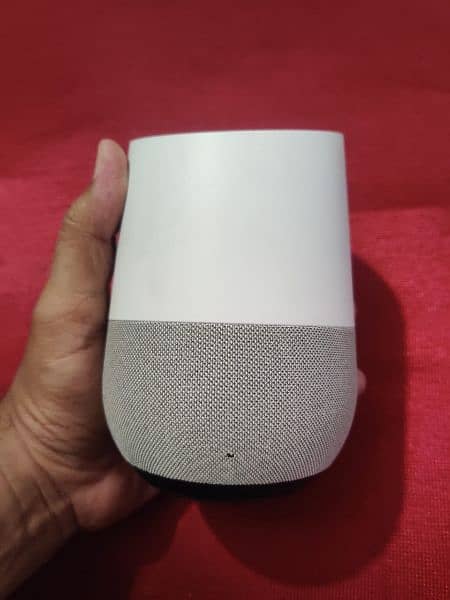 Google Home Smart Speaker with Original Charger. 4
