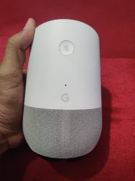 Google Home Smart Speaker with Original Charger. 6