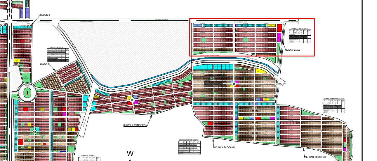 North Town phase 2, Bolan Gold 120 yards plot 1
