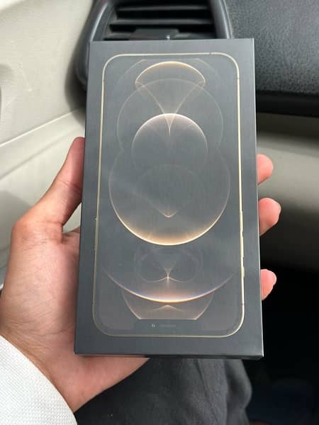 Iphone 12 pro max 256 Dual Sim PTA Approved Gold 6
