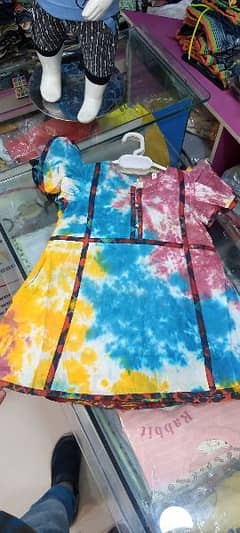 Baby Top Tie Dye Print Style
