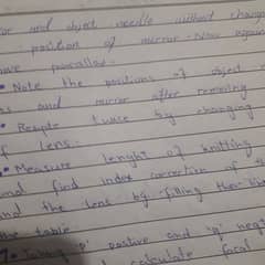 handwriting of assignment