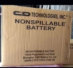 Dry, Lithium batteries 5Ah to 200ah and APC SMART UPS available