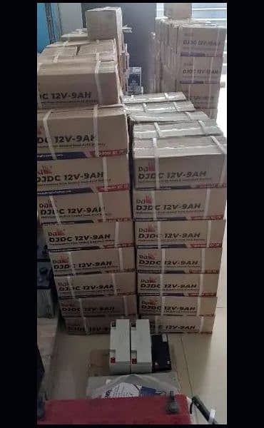 Dry, Lithium batteries 5Ah to 200ah and APC SMART UPS available 7