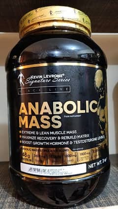 KL ANABOLIC MASS 3KG WEIGHT GAINER , MUSCLE MASS gym supplements