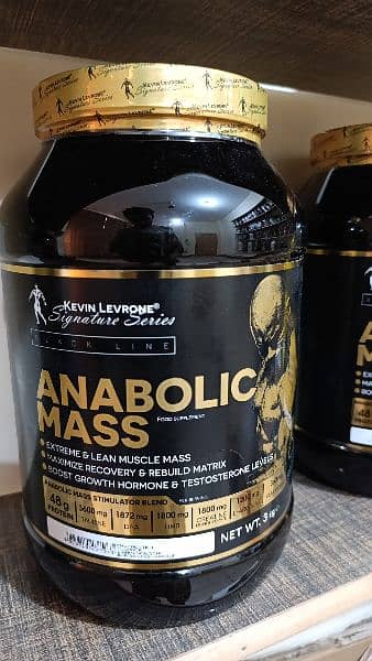 KL ANABOLIC MASS 3KG WEIGHT GAINER , MUSCLE MASS gym supplements 2