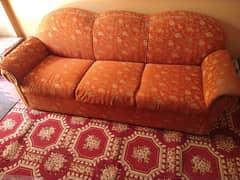 Slightly Used 8 Seater Sofa Set For Sale