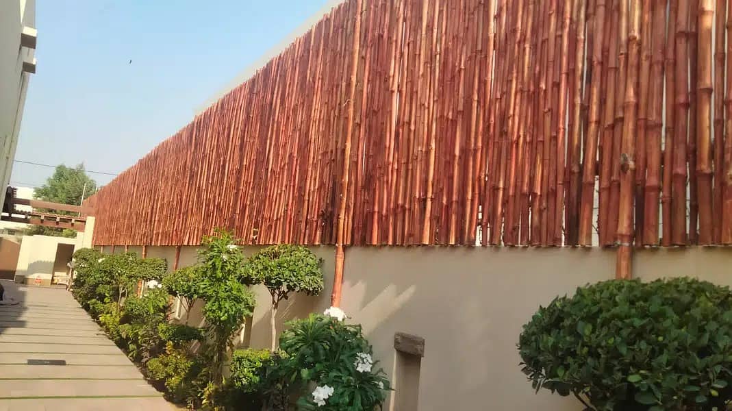 Jaffri walls/bamboo work/bamboo huts/animal shelter/parking shades 14