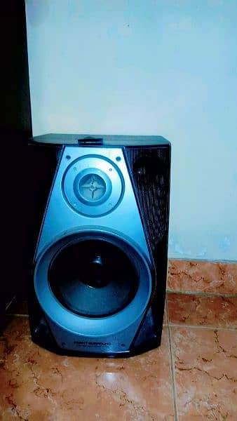 aiwa speakers pair 3 ways heavy sound with carver amp 2