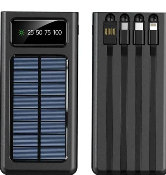 Solar Power 10000mAh Power Bank 1