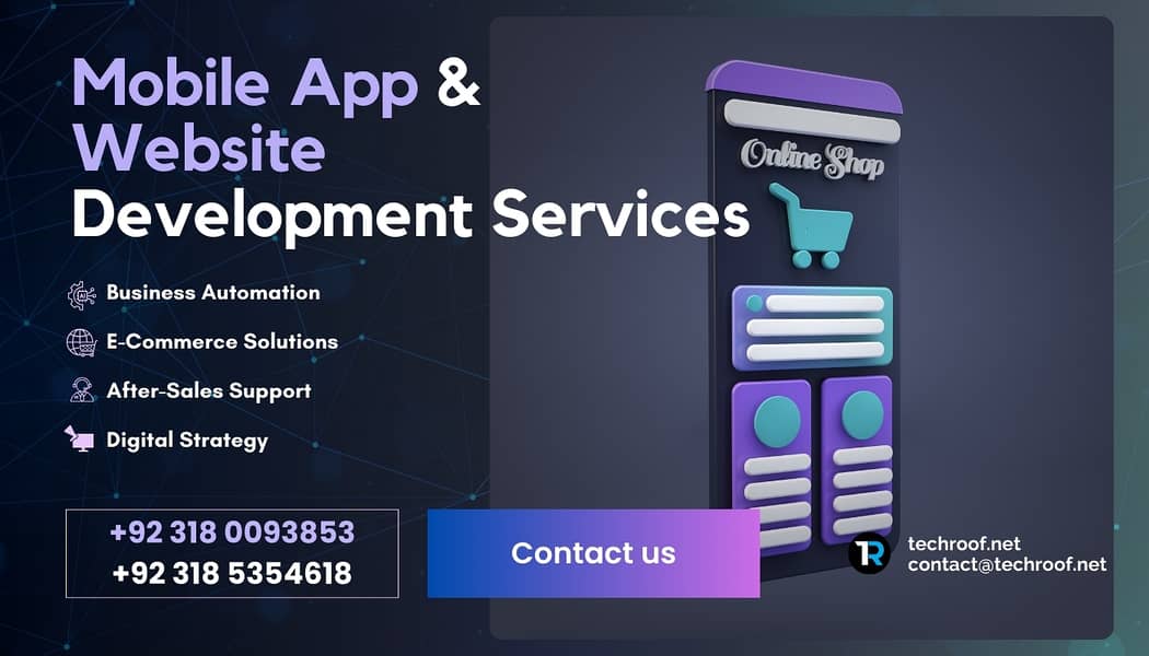 Website Development | Mobile App Development | App | E-Commerce | Web 0