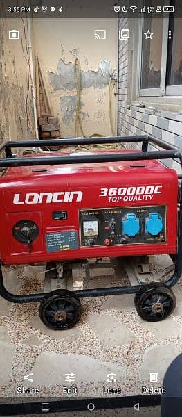 loncin generator 2.5kv 1