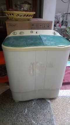 Haier semi automatic Washing Machine And Dryer  and 8 Kg