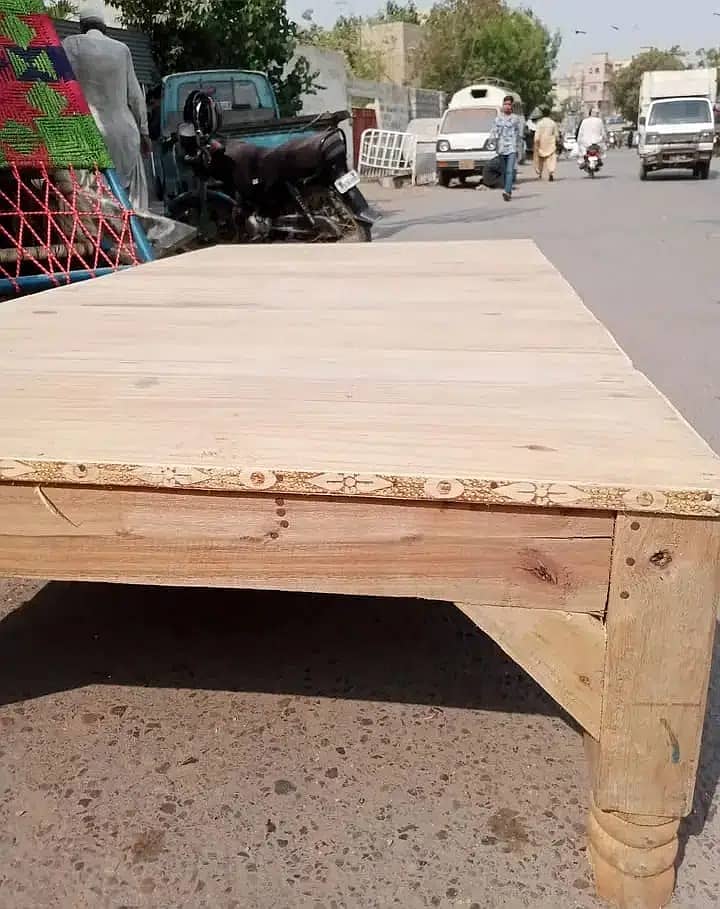 takhat / wooden takhat / bench / table / takhat bed sale in karachi 2