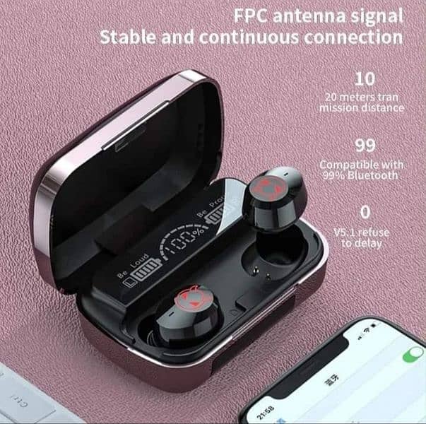 earbuds M23 wireless Bluetooth with 3500 mah power bank 19